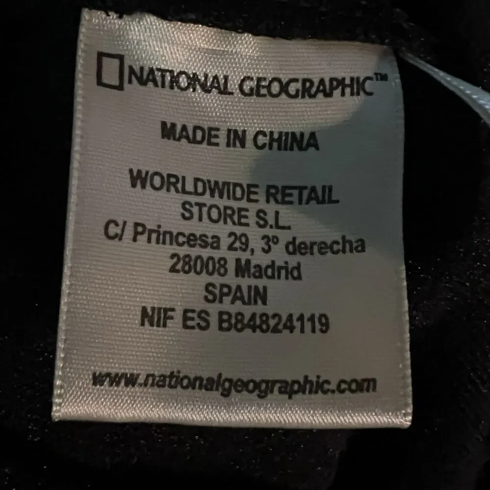 National Geograpic Softshell Outdoor Black Hiking Pants Men's Small 30x32